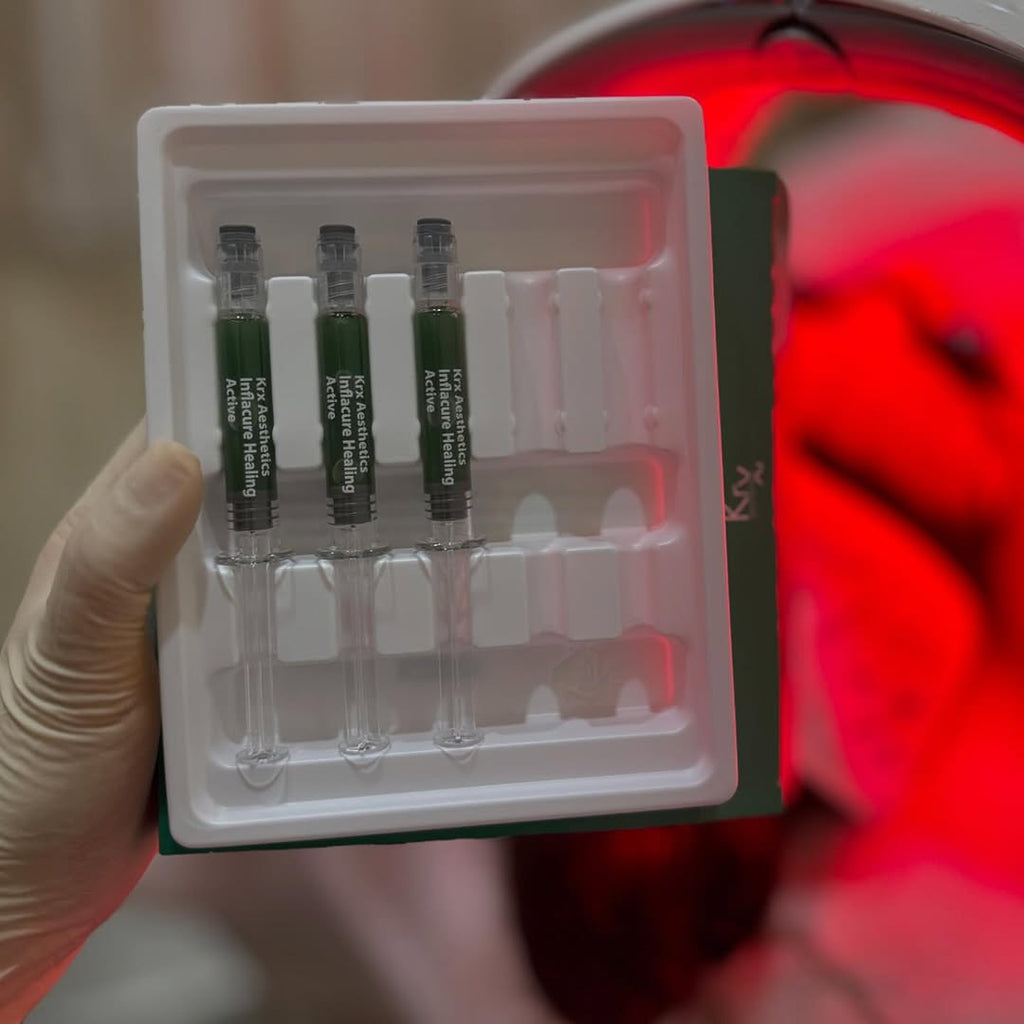 Tratamiento Inflacure Reparador y Calmante con Clorofila y Urea para Rosacea, Acné o Manchas