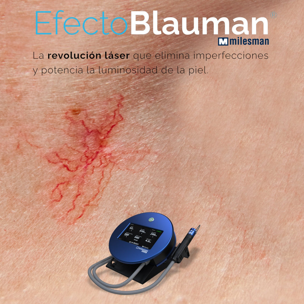 Laser Azul para lesiones benignas y manchas
